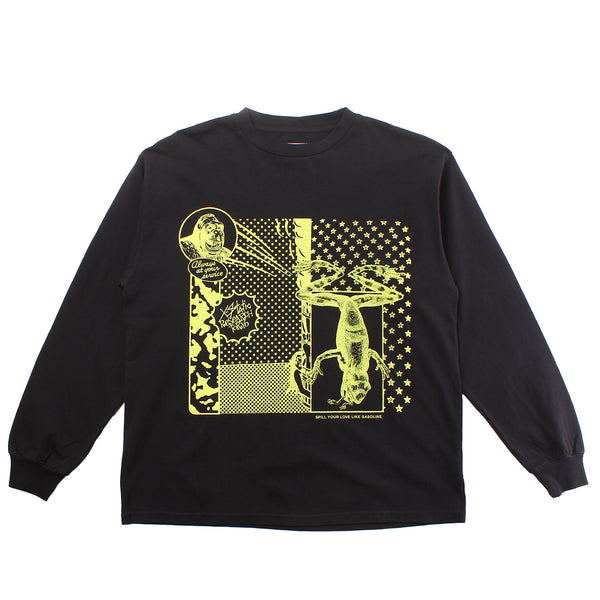 Ecstatic Research - Service L/S T-Shirt - Black