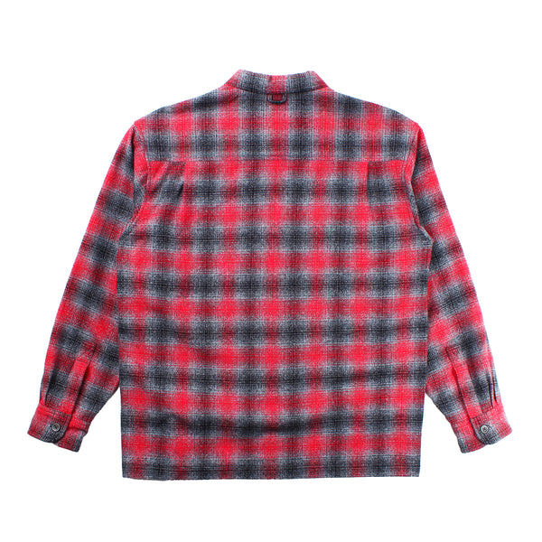 Fillosophy - Work Shirt - Black/Red Shadow Plaid