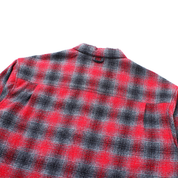 Fillosophy - Work Shirt - Black/Red Shadow Plaid