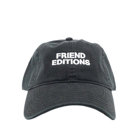 Friend Editions - Monogram Hat - Black