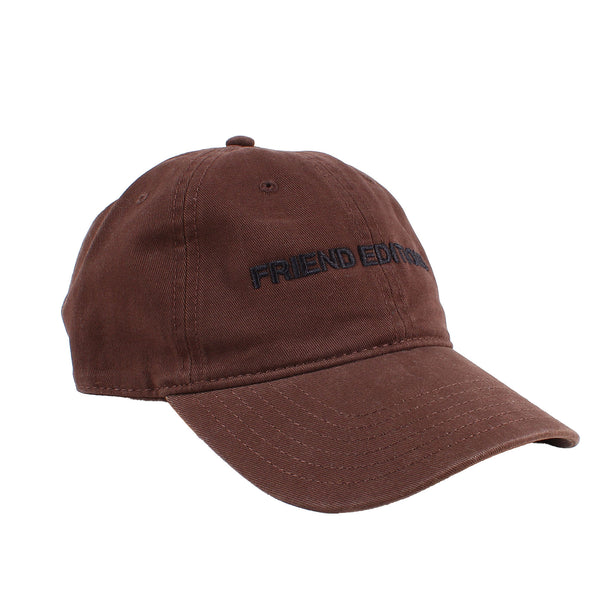 Friend Editions - Monogram Hat - Brown