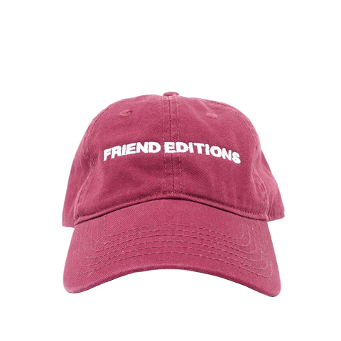 Friend Editions - Monogram Hat - Maroon