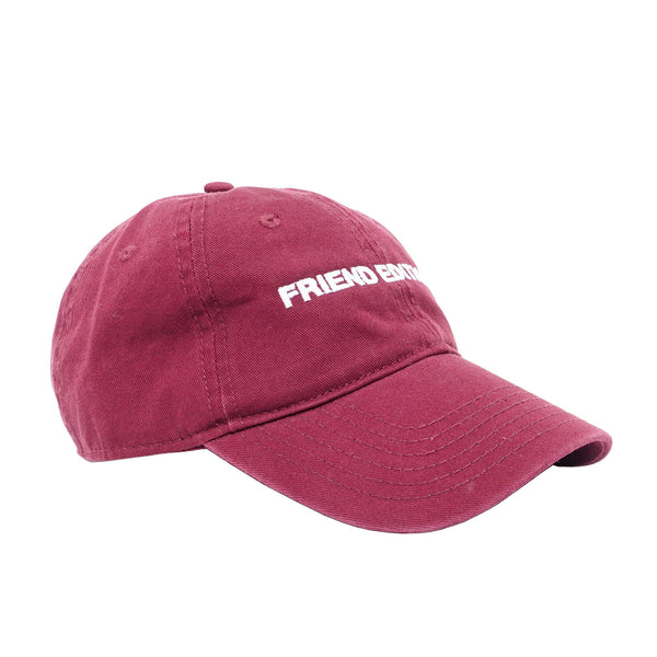 Friend Editions - Monogram Hat - Maroon