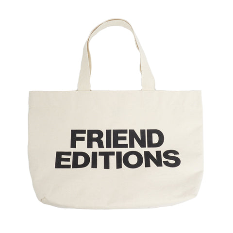 Friend Editions - Large Cotton Tote Bag - Natural