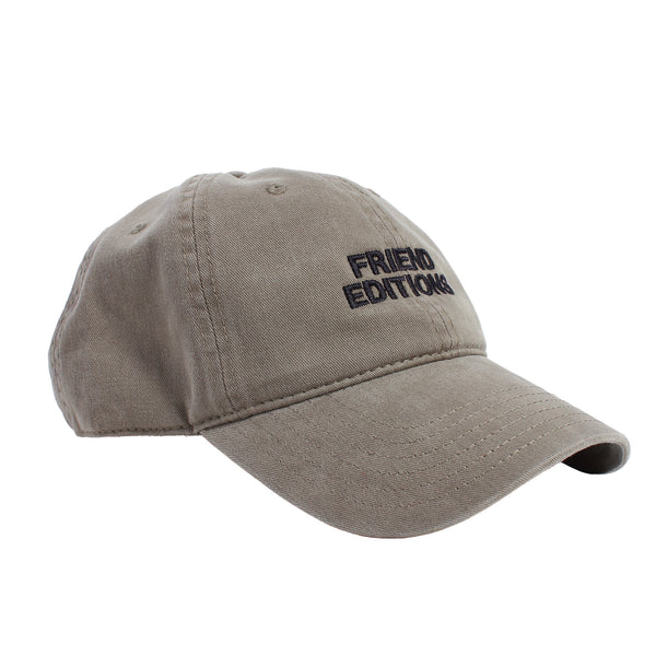Friend Editions - Monogram Cap - Washed Olive