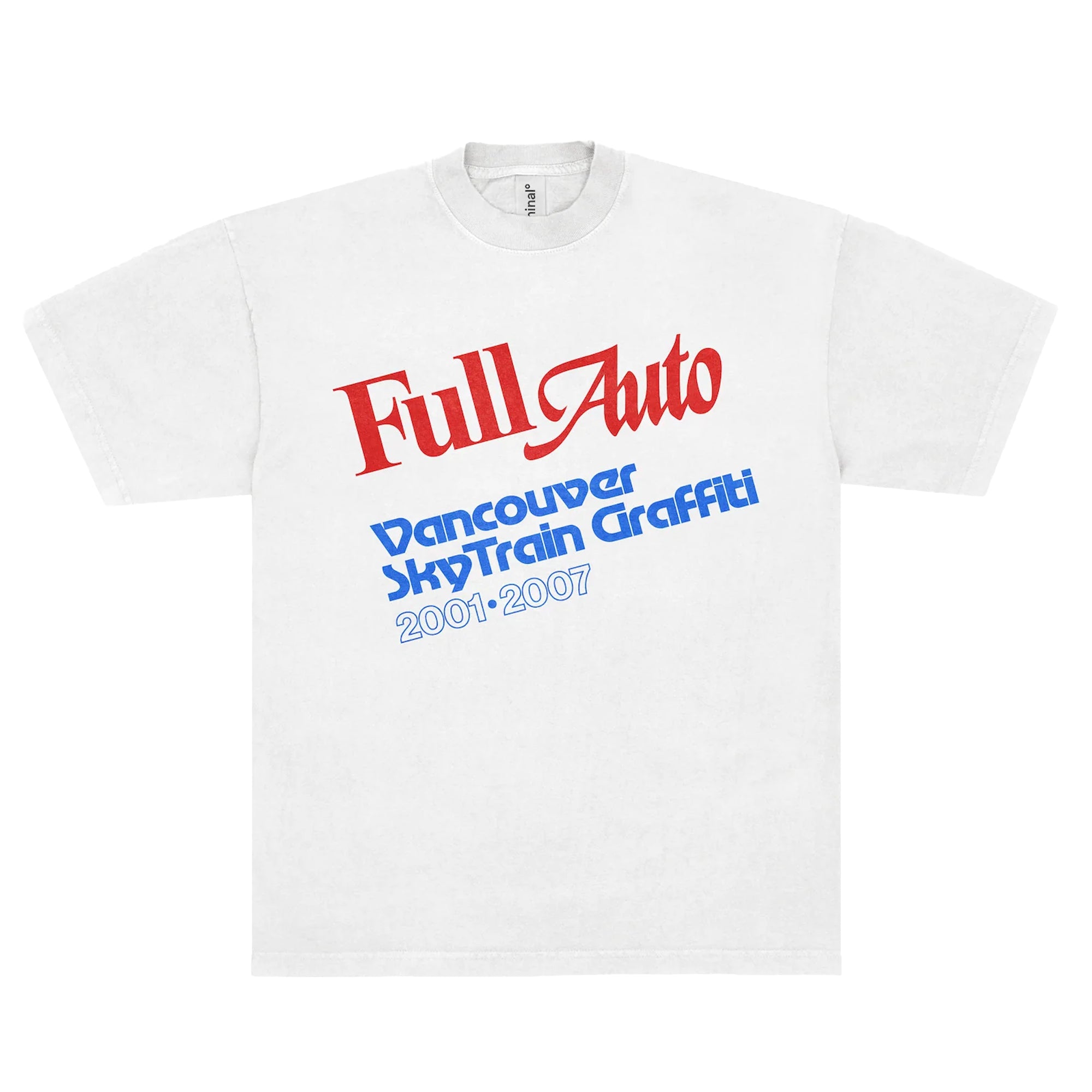 Terminal Degree + Alterior + Moving Parts - Full Auto T-shirt - White
