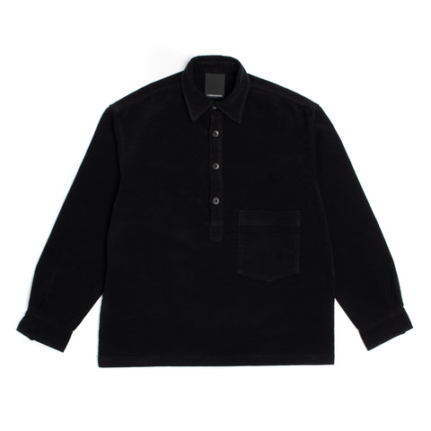 Commonside - Black Popover Shirt