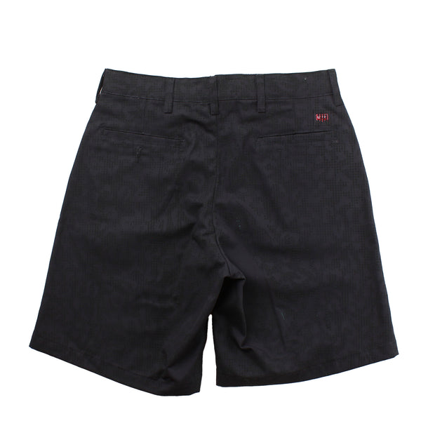 Geek Out Store - Reflective Leopard Shorts - Charcoal - X-Large