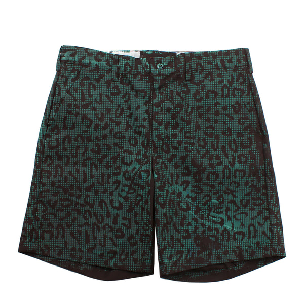 Geek Out Store - Reflective Leopard Shorts - Brown - XX-Large