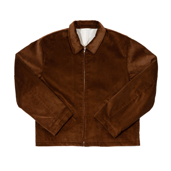 James Coward & Alterior - Site Jacket - Brown Italian 10 Wale Corduroy