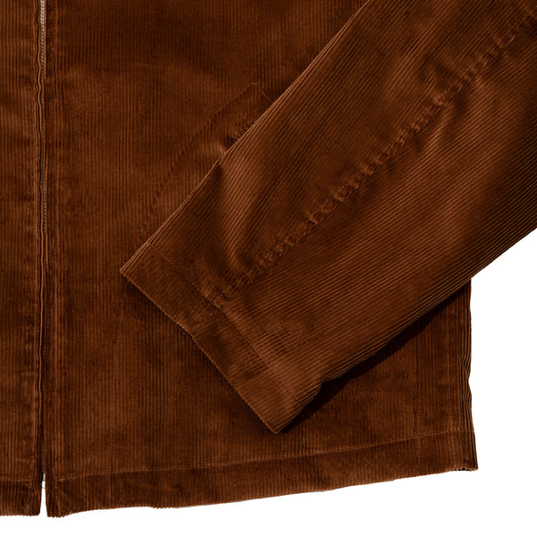 James Coward & Alterior - Site Jacket - Brown Italian 10 Wale Corduroy