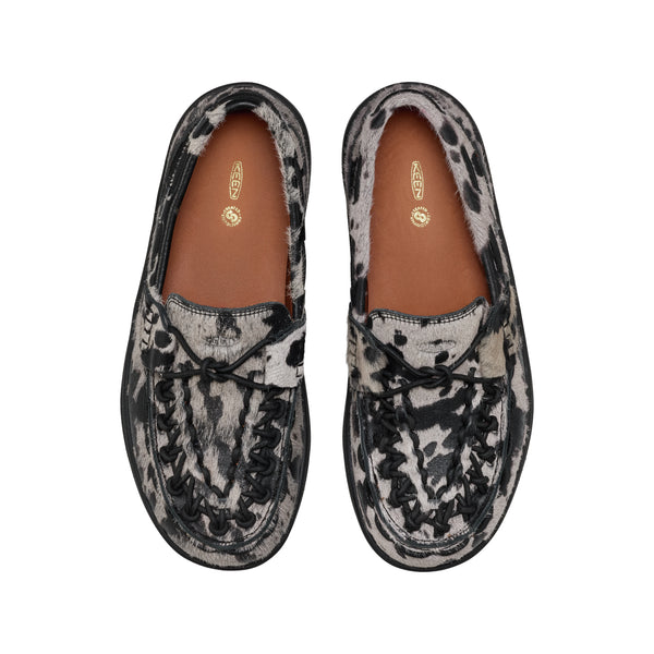 Keen - Women's Uneek Loafer - Nocturnal Cow Black