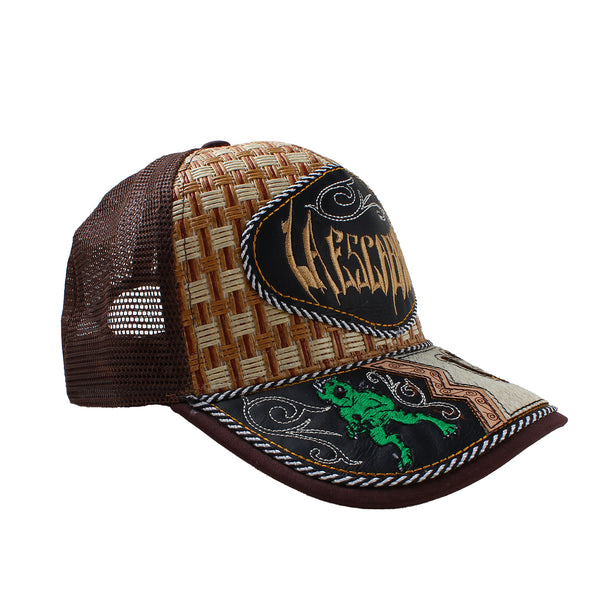 Alien Libros & Co - La Escabrosa Mesh Cap - Brown/Black