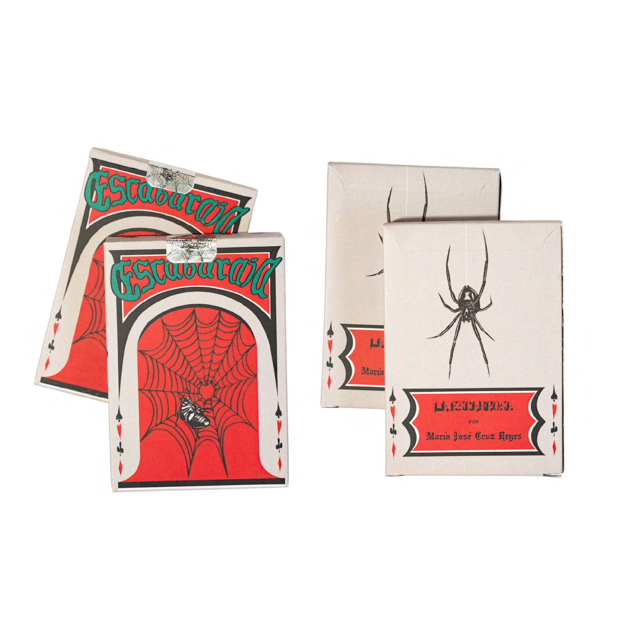 Alien Libros & Co - La Escabrosa Poker Cards - by Maria Jose Cruz Reyes