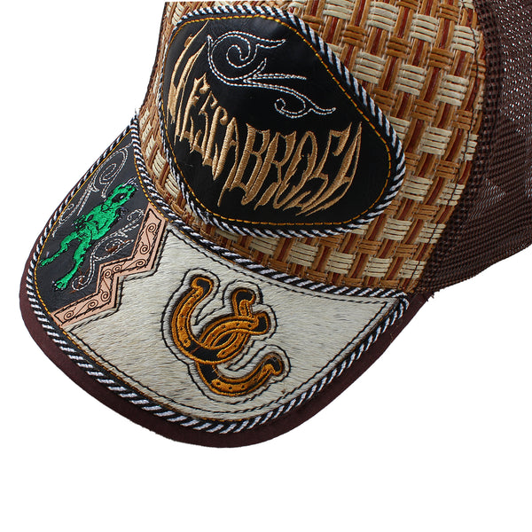 Alien Libros & Co - La Escabrosa Mesh Cap - Brown/Black