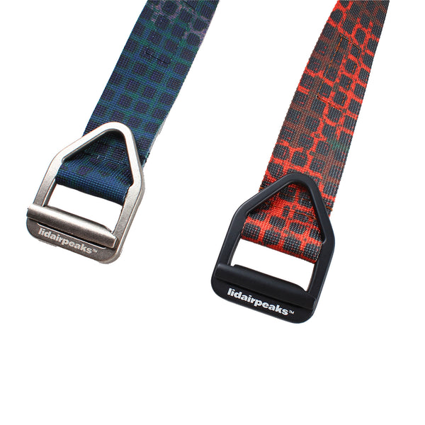Lidairpeaks - Nite Camo Belt - Acid Orange & Acid Blue