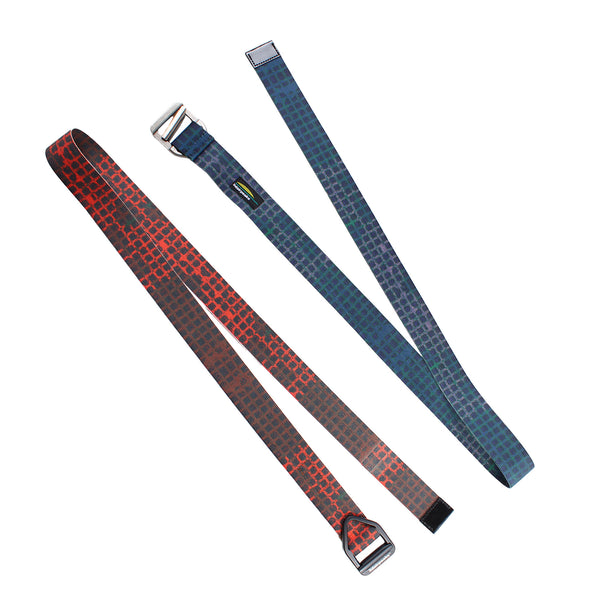 Lidairpeaks - Nite Camo Belt - Acid Orange & Acid Blue
