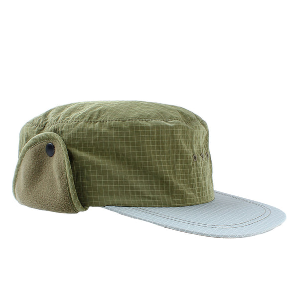 Lidairpeaks - Cylinder Flap Hat - Olive