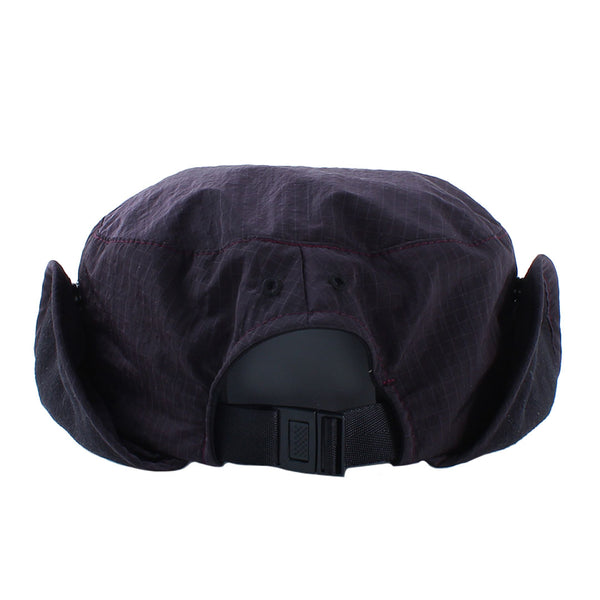 Lidairpeaks - Cylinder Flap Hat - Black