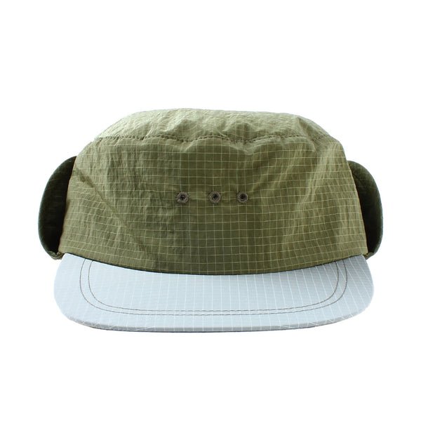 Lidairpeaks - Cylinder Flap Hat - Olive