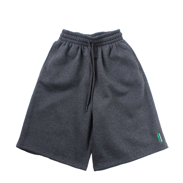 Lidairpeaks - Emb Baggy Shorts - Charcoal