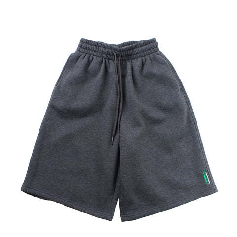 Lidairpeaks - Emb Baggy Shorts - Charcoal