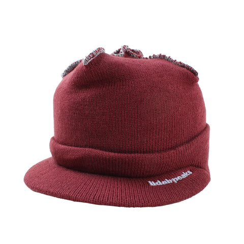 Lidairpeaks - Peak Stitch Beanie - Maroon