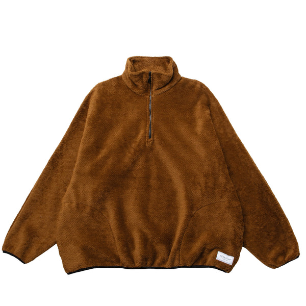 LLOYD / Alterior - Fleece Half-Zip Pullover - Shelter Brown