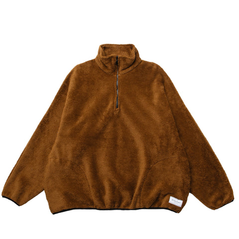 LLOYD / Alterior - Fleece Half-Zip Pullover - Shelter Brown