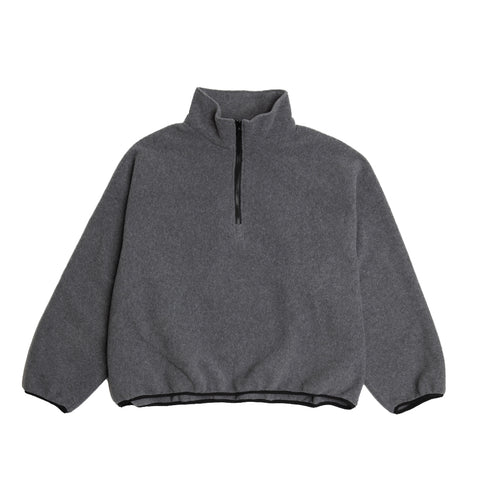 LLOYD - Fleece Half-Zip Pullover - Grey Polar