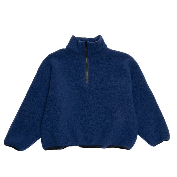 LLOYD - Fleece Half-Zip Pullover - Nu Blue