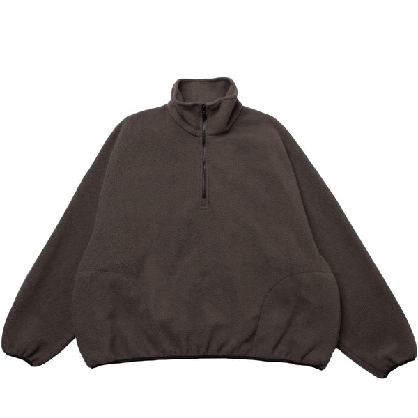 LLOYD - Fleece Half-Zip Pullover - Anthracite
