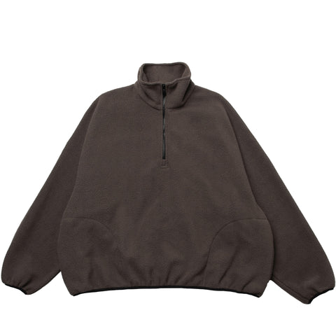 LLOYD - Fleece Half-Zip Pullover - Anthracite