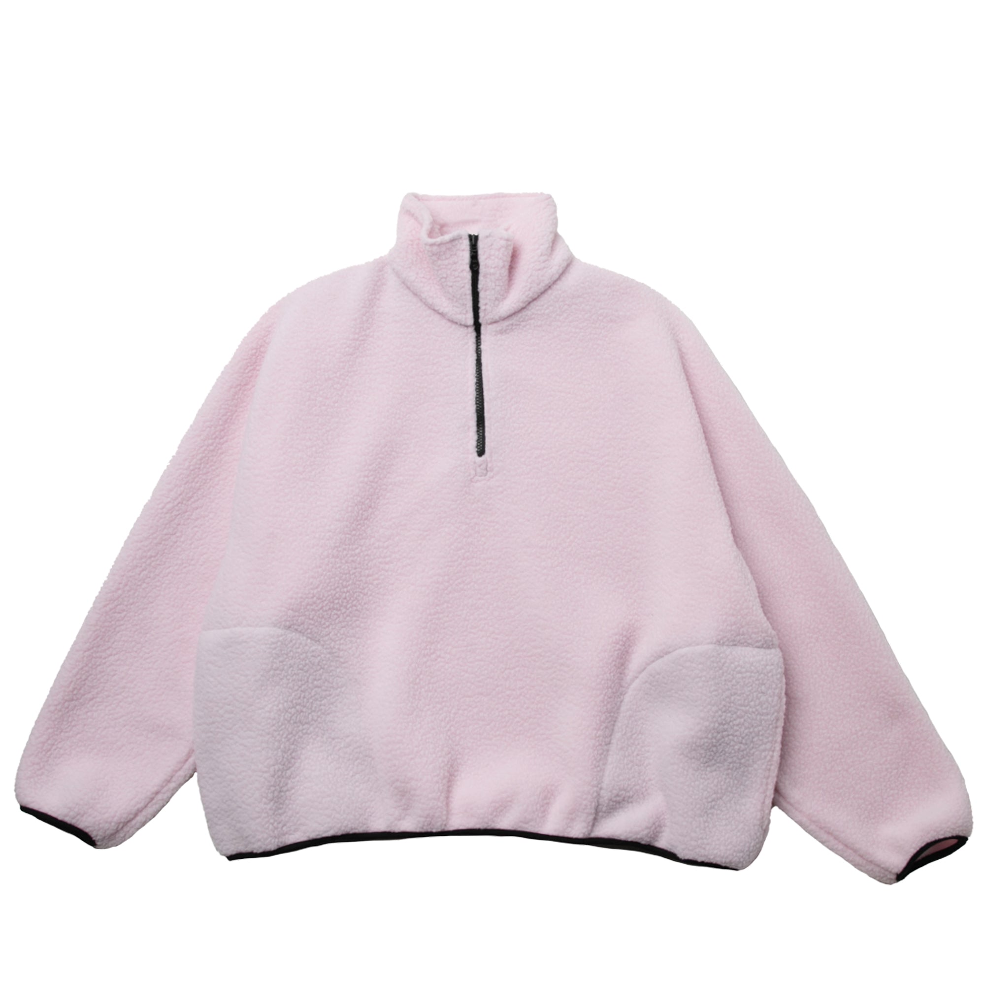 LLOYD - Fleece Half-Zip Pullover - Romi Pink