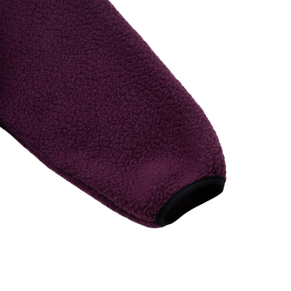 LLOYD - Fleece Half-Zip Pullover - Plum