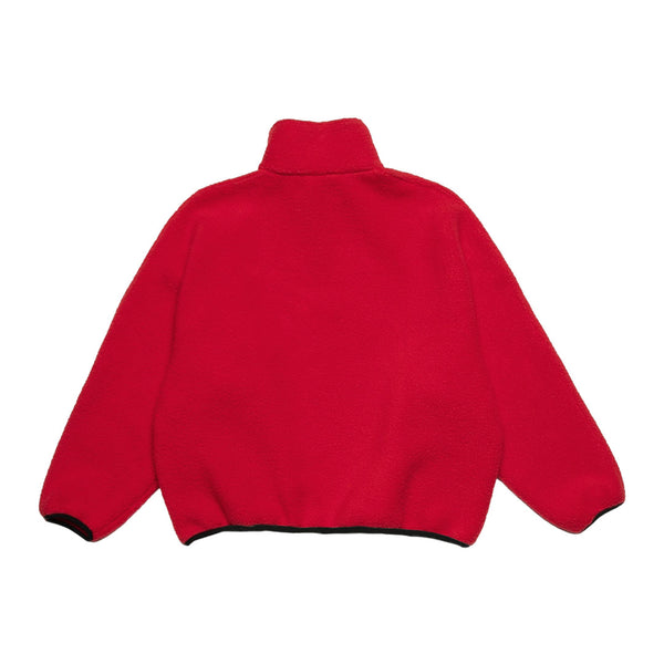 LLOYD - Fleece Half-Zip Pullover - Red