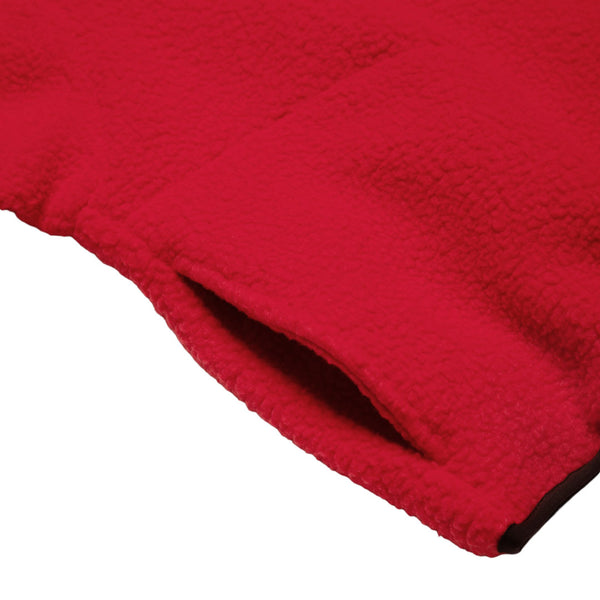 LLOYD - Fleece Half-Zip Pullover - Red