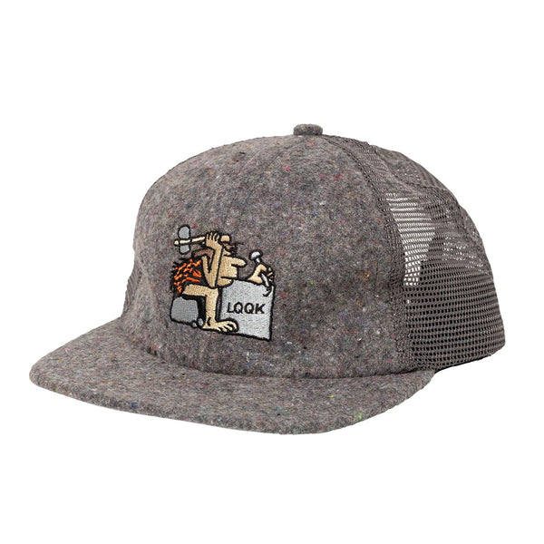 LQQK Studio - Caveman Cap - Grey Felt