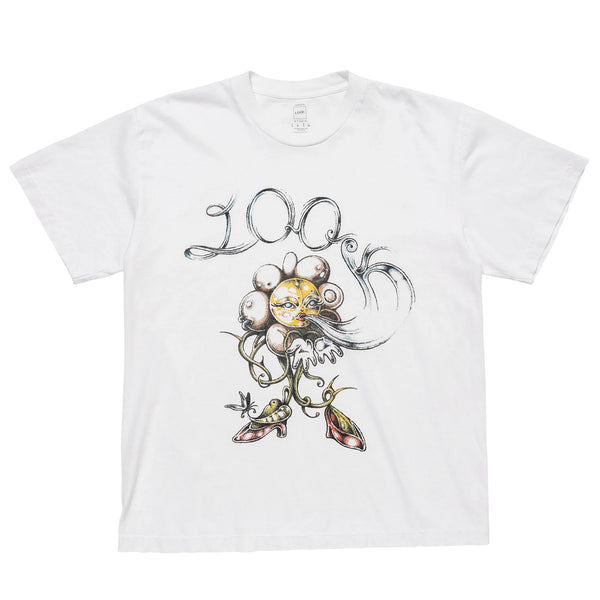 LQQK Studio - Cruel Barb Flowerman T-Shirt - White