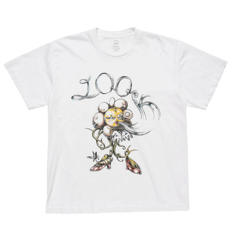 LQQK Studio - Cruel Barb Flowerman T-Shirt - White