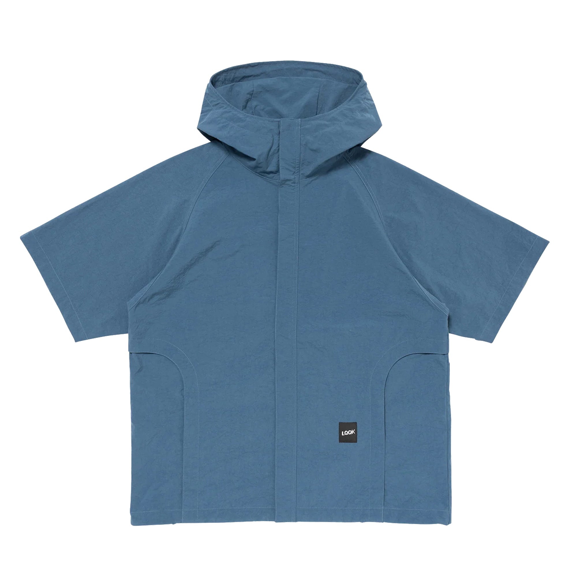 LQQK Studio - Fusion Short Sleeve Windbreaker - Blue