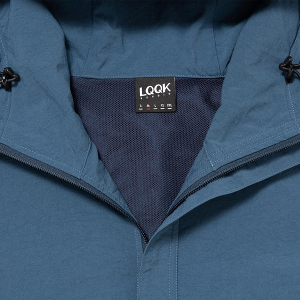 LQQK Studio - Fusion Short Sleeve Windbreaker - Blue