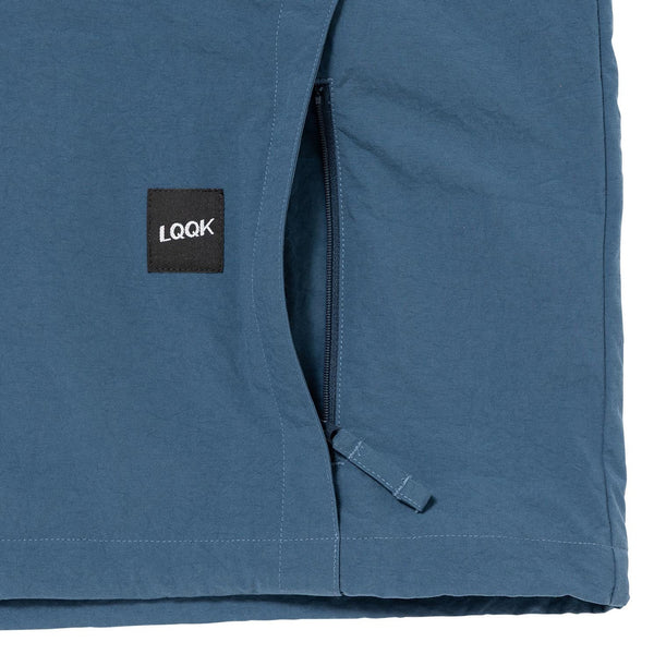 LQQK Studio - Fusion Short Sleeve Windbreaker - Blue