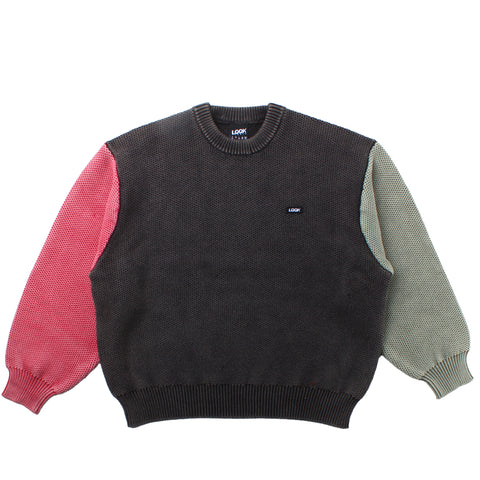 LQQK Studio - Waffle Knit Sweater - Multi Colour