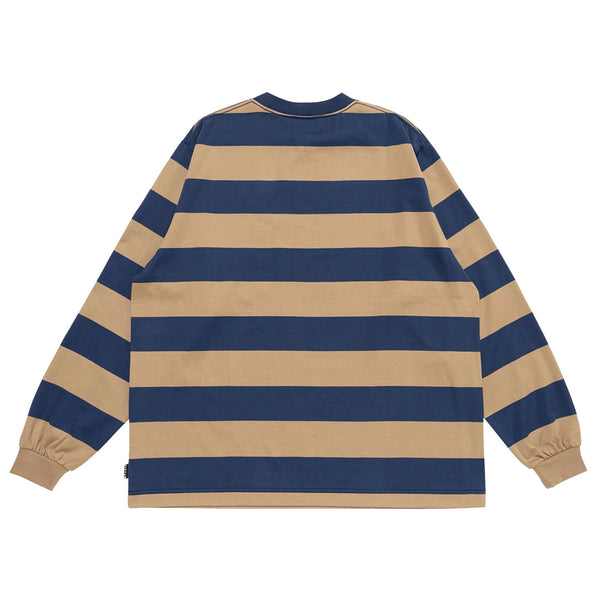 LQQK Studio - Koko Stripe Long Sleeve - Brown/Navy