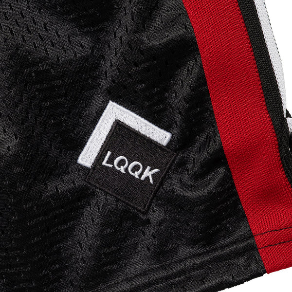LQQK Studio - Lax Shorts - Black/Red