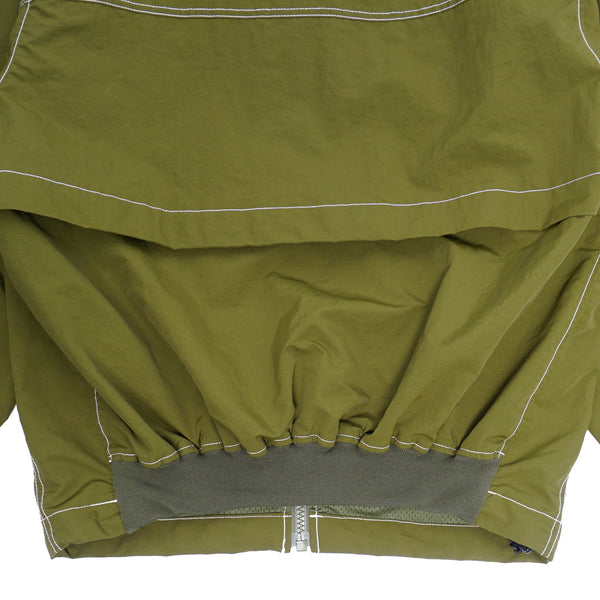 LQQK Studio - Nylon Moto Jacket   Olive