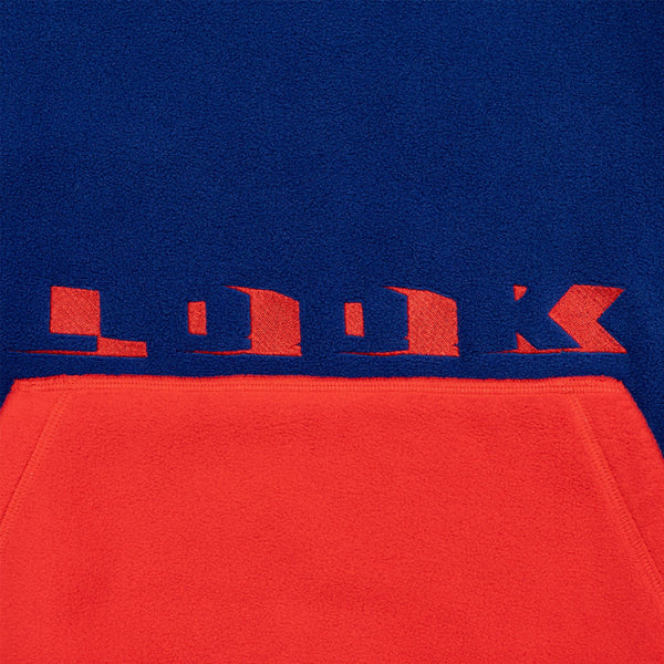 LQQK Studio - Polar Fleece Hoodie - Blue/Red