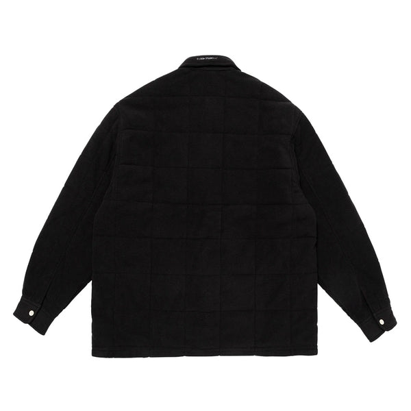 LQQK Studio - Quilted Button Down Shirt - Black