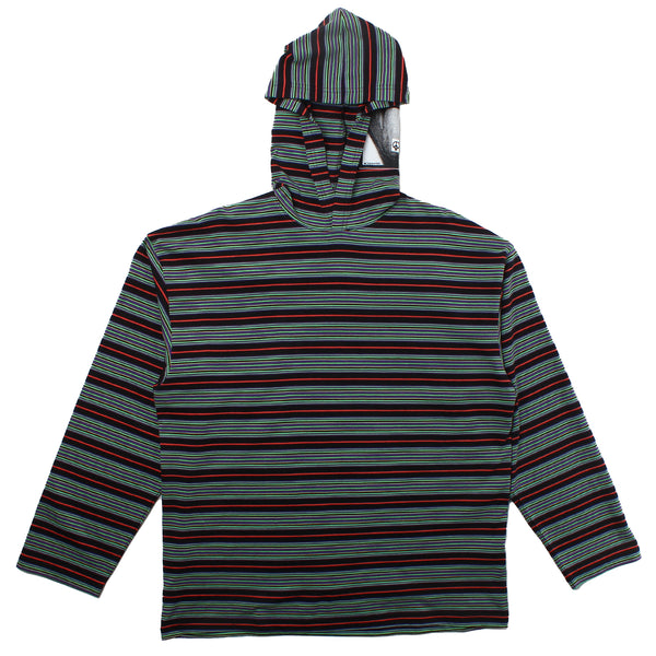 LQQK Studio x Sexhippies - Border Hooded L/S Tee - Multi
